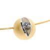 Diamant Anhänger | 750 Gold mit Platin | Bunz Design (