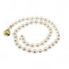 Perlenkette Akoya Zuchtperle | Schließe 750/- Gold